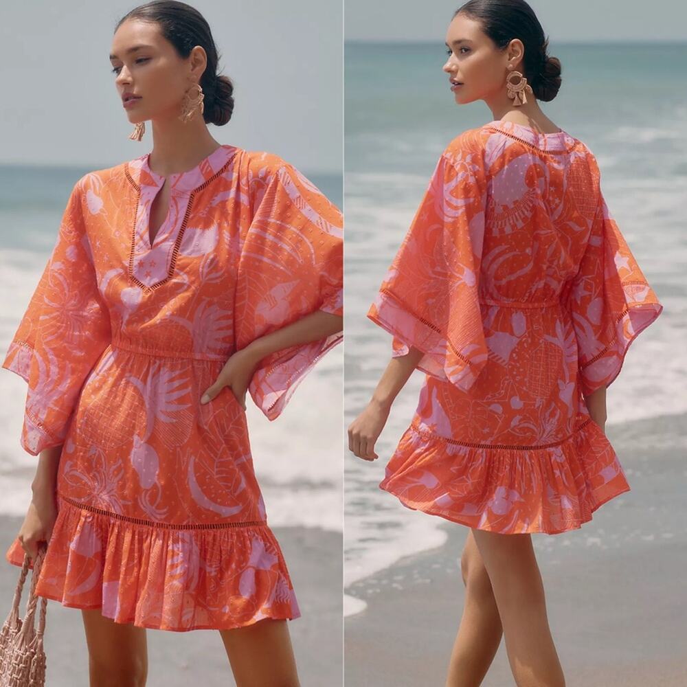 Farm Rio Kaftan Cover-Up Dress